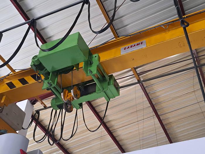 Used Ponte rolante STAHL de 10 + 6.3 ton 10 metros