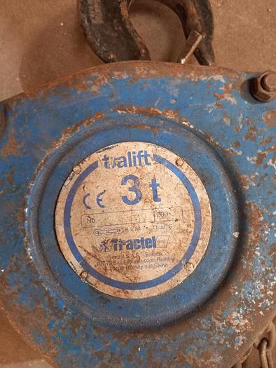 Usado Guincho manual de 3 ton