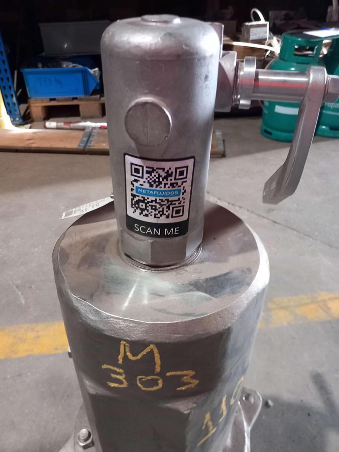 Used Valvula de segurança flangeada Leser DN100/DN150