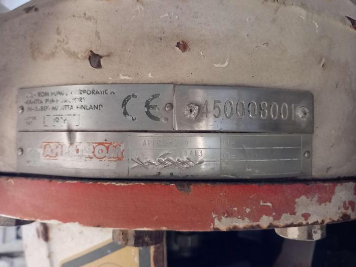 Used Pump AHLSTROM APP31-100