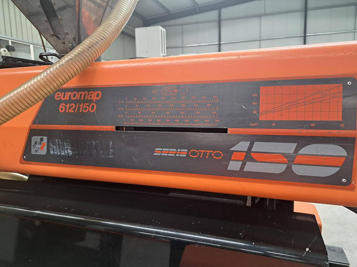 Used 1991 SANDRETTO EUROMAP 612-150 Serie Otto 150 S8 150