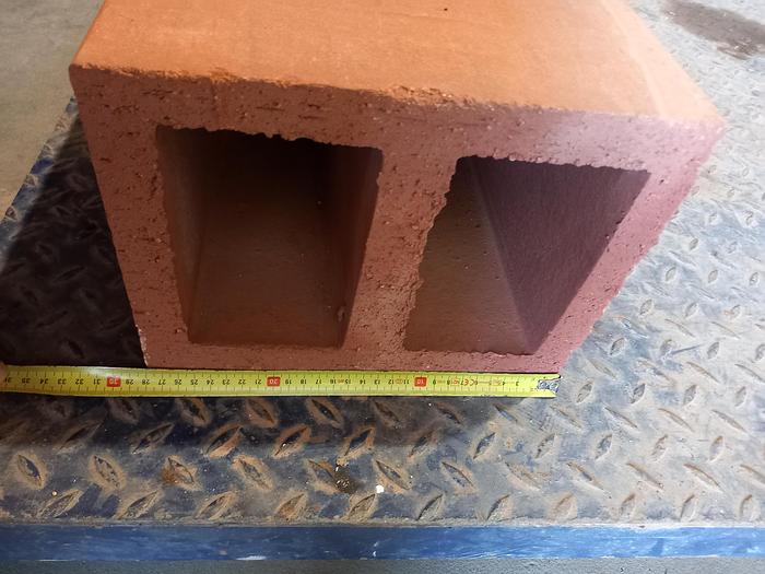 Usado Favos de 2 aberturas - peças refratárias para indústria cerâmica