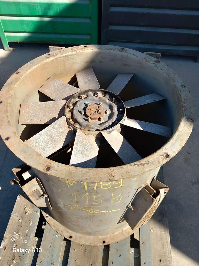 Used Ventilador Kluber Bem 41-132 de 4 kw.