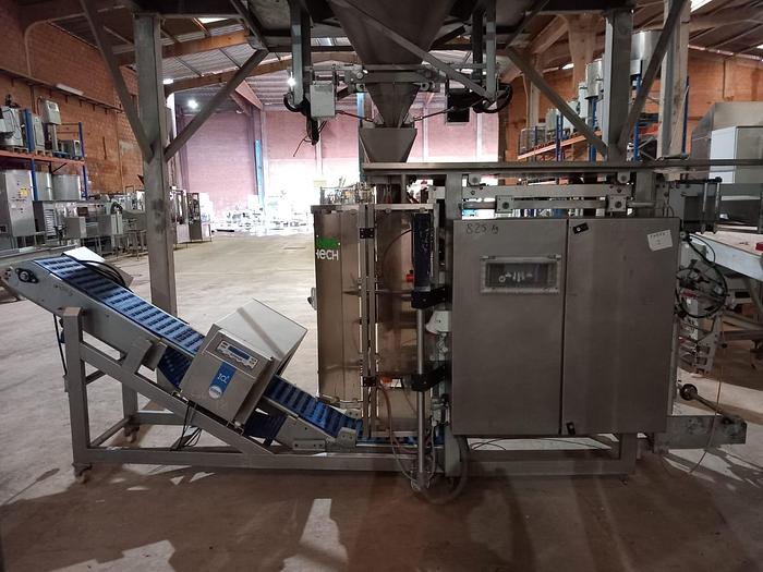 Used Linha automática de embalar vegetais ISHIDA