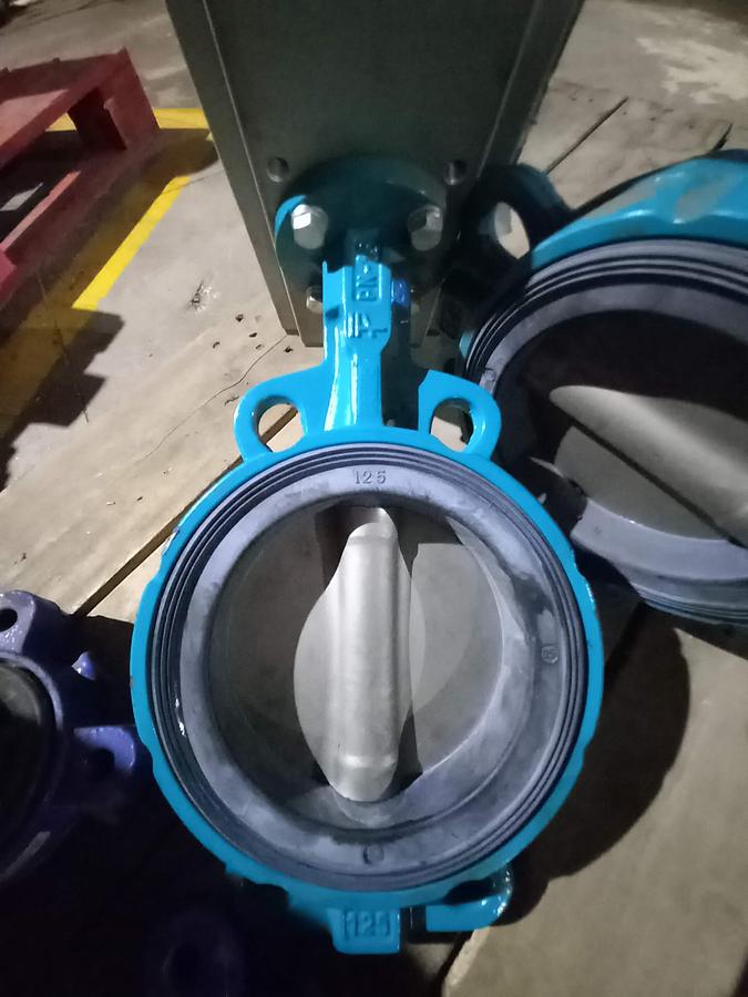 Used Valvulas Borboleta Pneumática InterApp DN-125