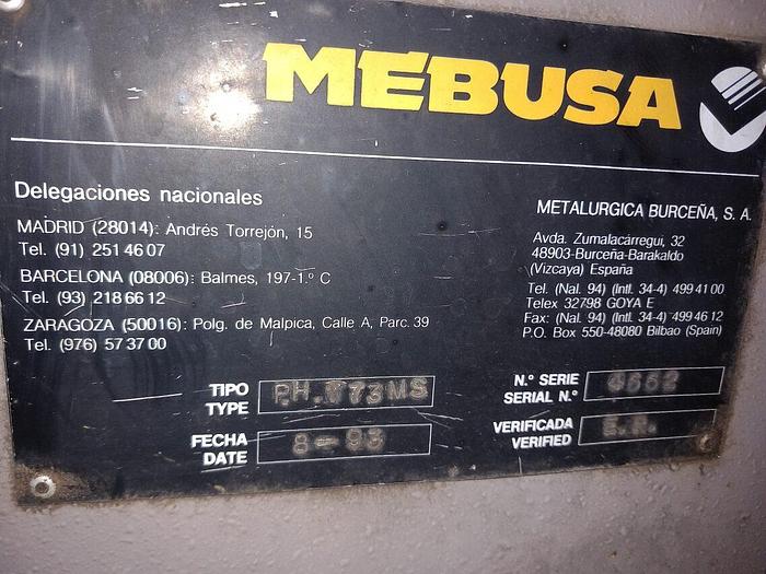 Usado QUINADEIRA Mebusa PH 173 MS