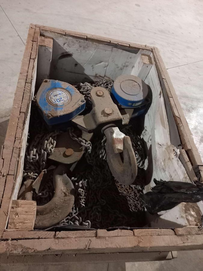 Used Guincho manual Tractel 20Tn