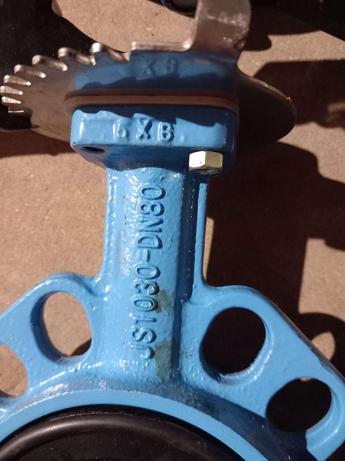 Used Valvula borboleta manual JLX DN-80