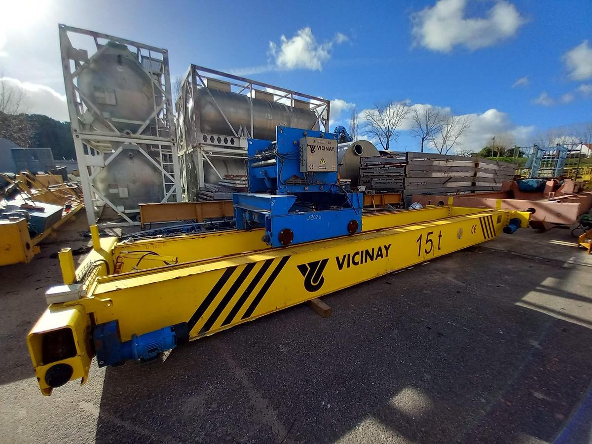 Used Ponte rolante Vicinay 15 Tn 8,60 mt