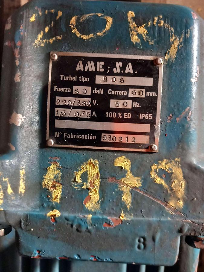 Used Propulsor arrancador Electro-hidraulico AME, SA  Trubel 806