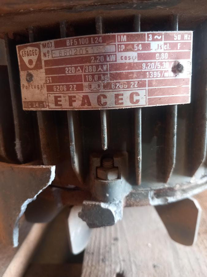 Used Ventilador EFACEC de 2,2 Kw