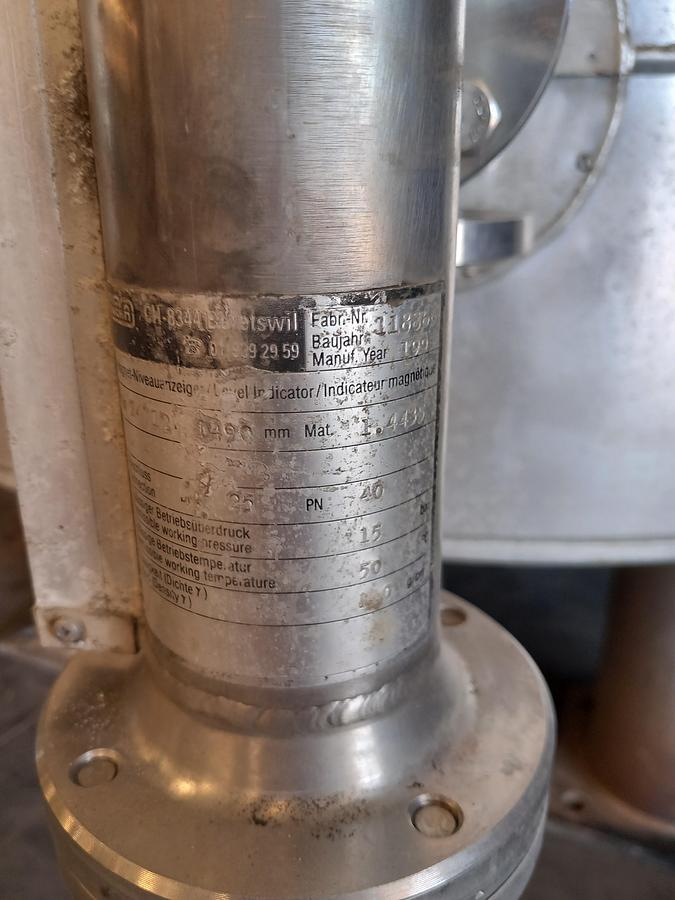 Used Depósito de inox 4600 litros