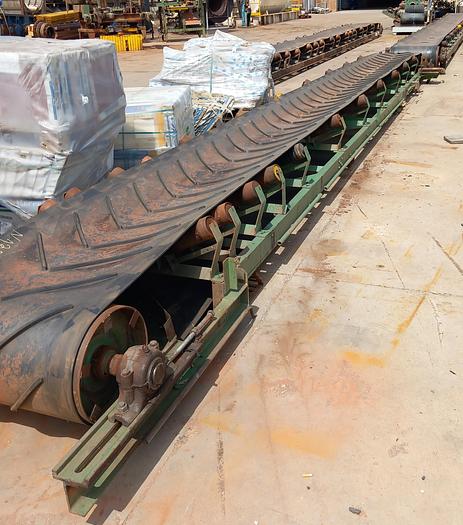 Usado Tapete transportador 9 metros