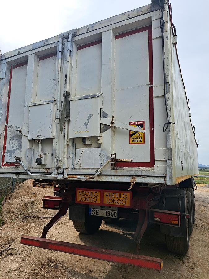 Used Semi reboque basculante de alumínio BENALU