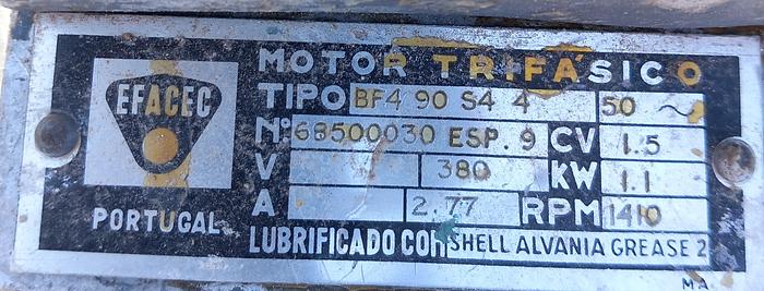 Used Transportador de rosca / sem-fim de 2,5 mt