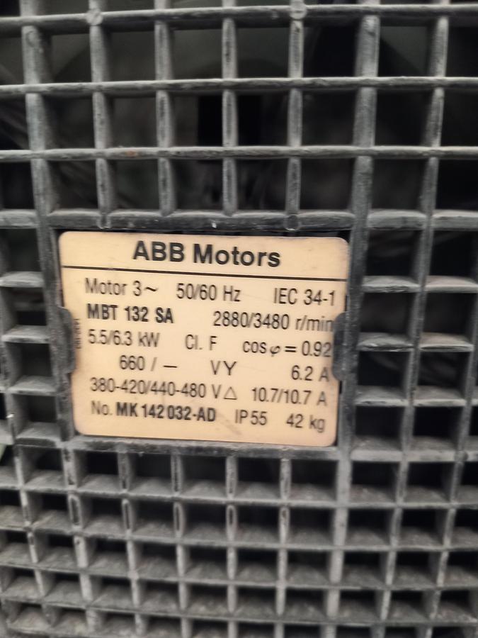 Used Ventilador F.LLI Ferrari 5,5 Kw