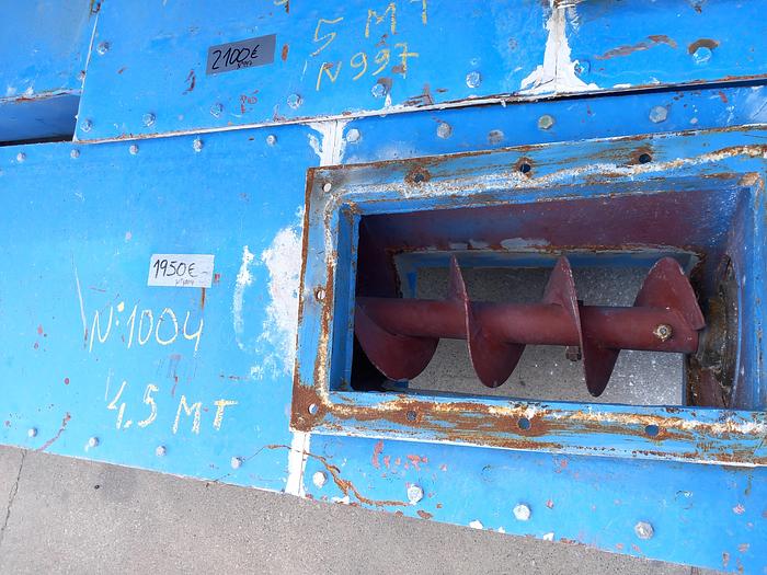 Used Transportador de rosca / sem-fim de 4,5 mt