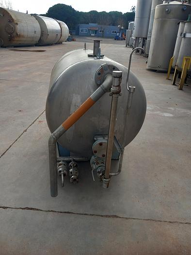 Used Depósito inox 1,1 m3 