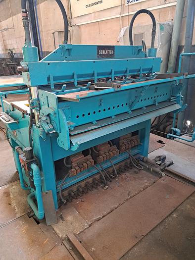 Used Linha de fazer malha de arame SCHLATTER ZG12