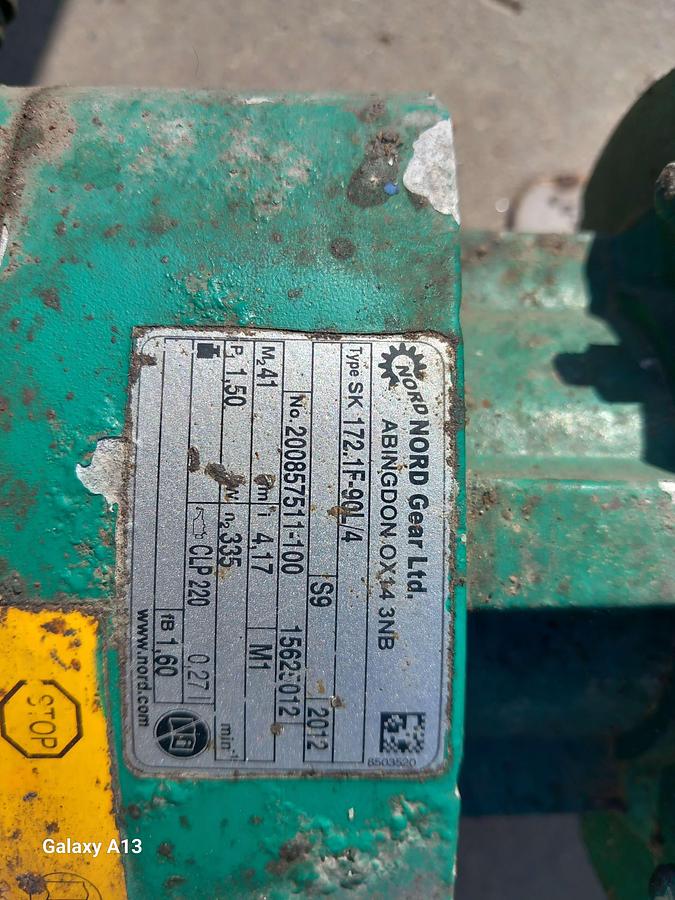 Used Motor com bomba Roto pumps RLCA541V7CF1N