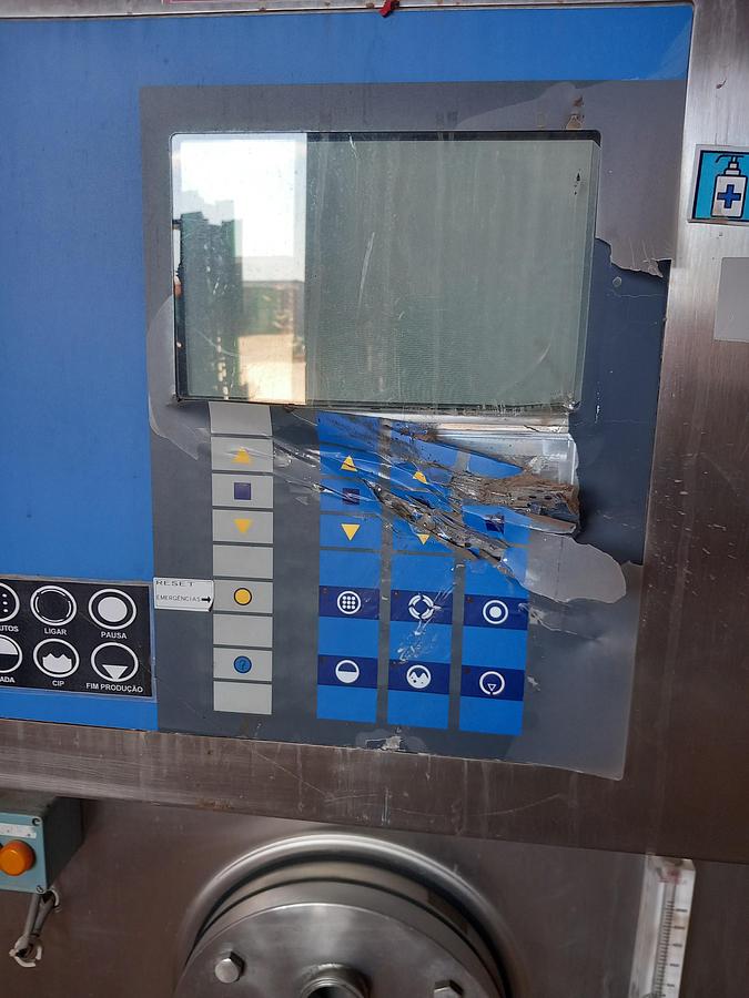 Used Congelador continuo de gelados Tetra Pack