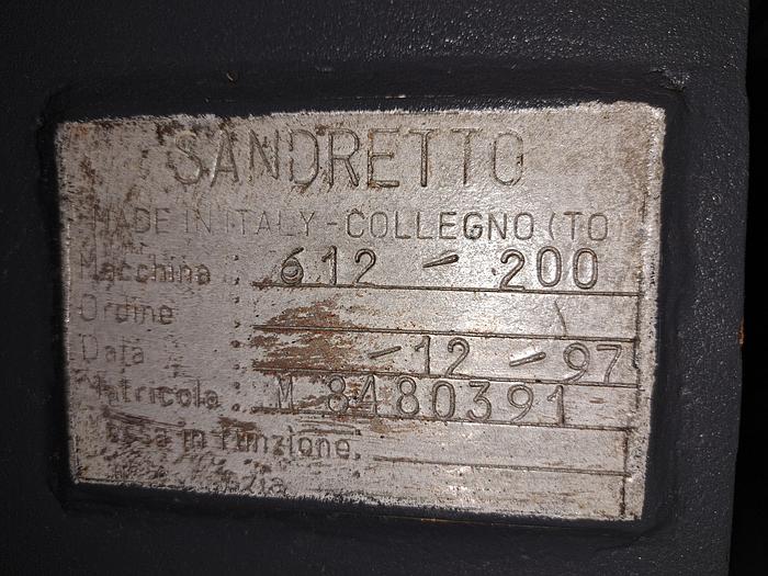 Usado SANDRETTO OTTO EUROMAP 612/200