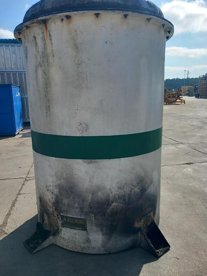 Used Deposito de fibra Polinave 3000 l.