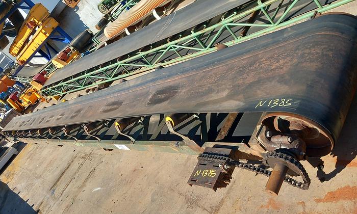 Usado Tapete transportador 14 metros