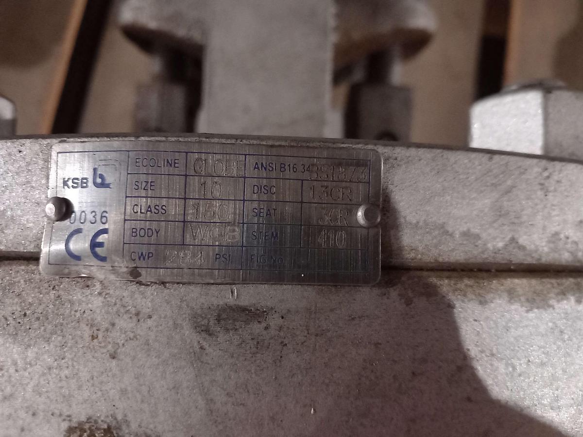 Used Valvula manual Amir.Ksb WCB DN-250