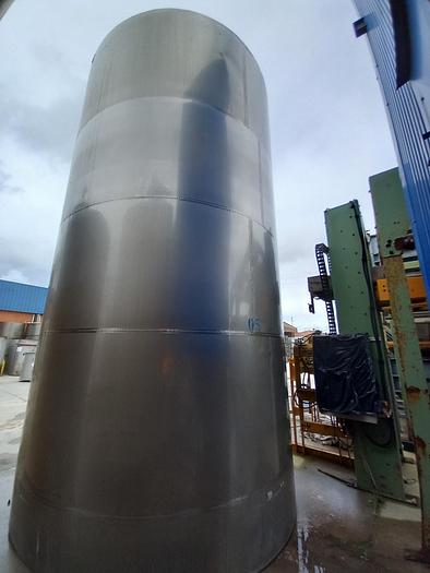 Used Depósito Inox chapa dupla 40.000 litros