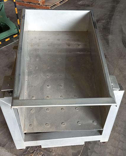 Used Tapete vibratório de inox