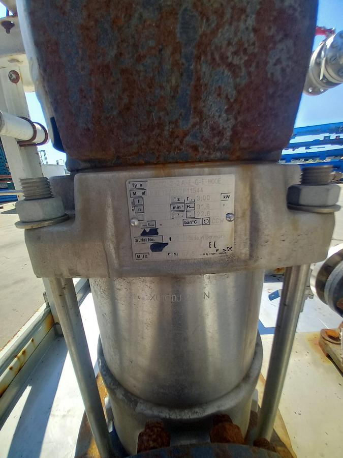 Used Central de bombagem de agua 3 Kw