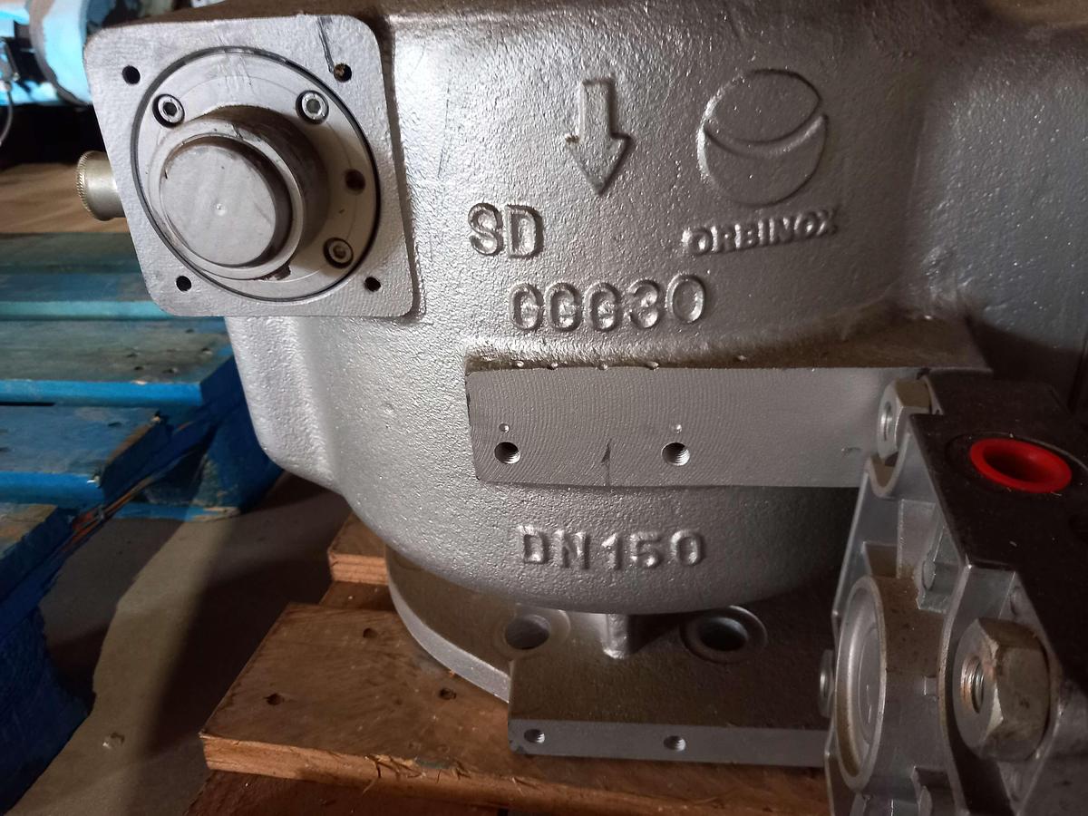 Used Válvula borbole pneumática Orbinox Swing Disc DN-150