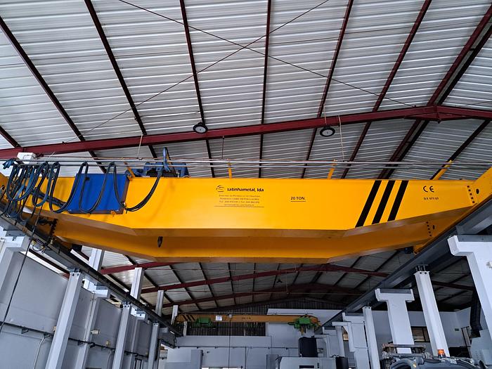 Used Ponte rolante STAHL de 20 ton 10 metros