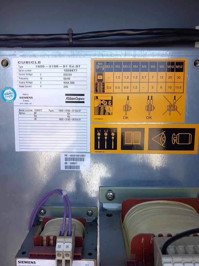 Used Compressor Atlas Copco ZR 110