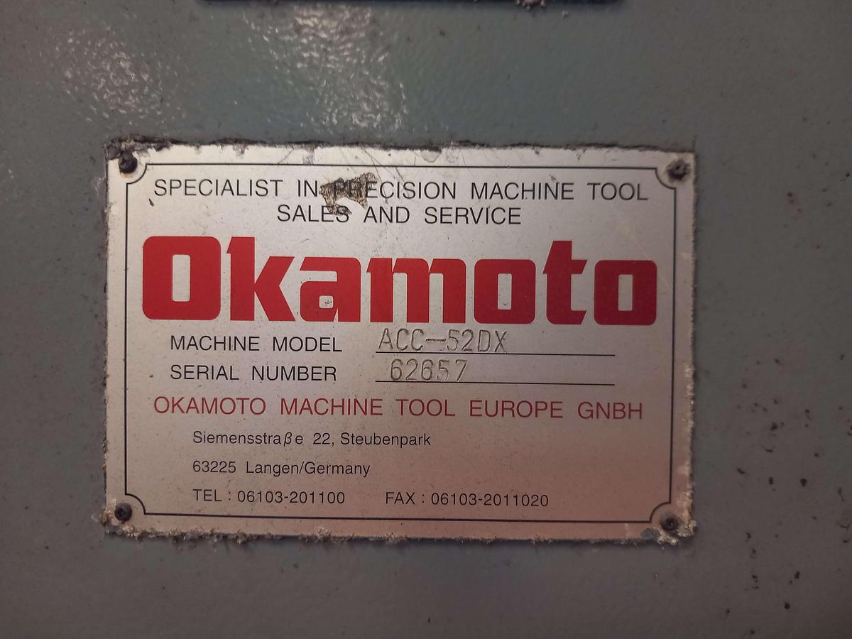 Used Rectificadora Okamoto ACC-52DX