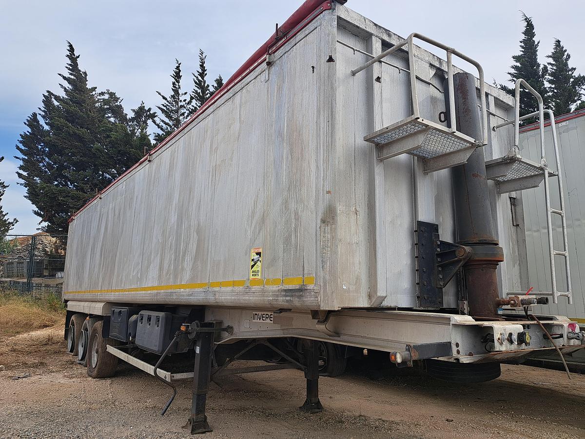 Used Semi reboque basculante de alumínio INVEPE