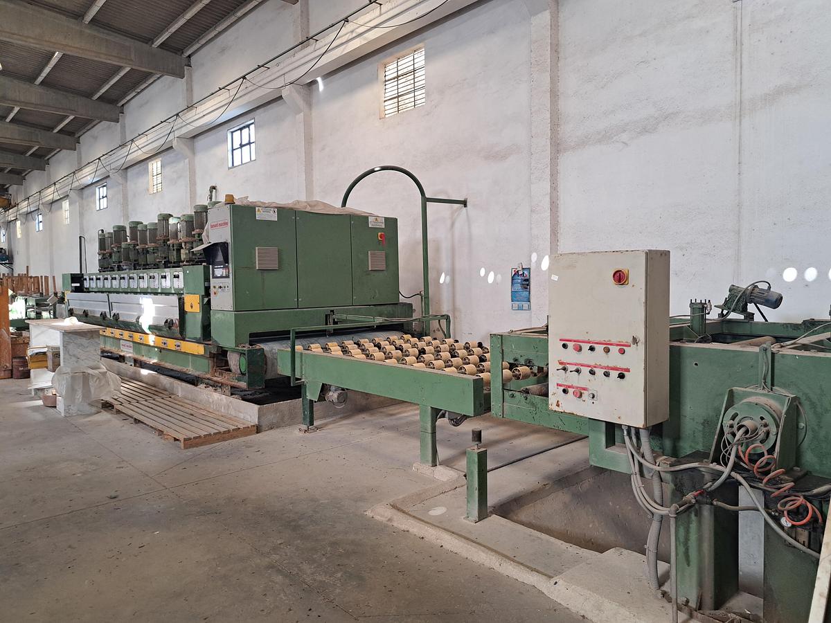 Used Linha de polimento de chapa BARSANTI MACHINE
