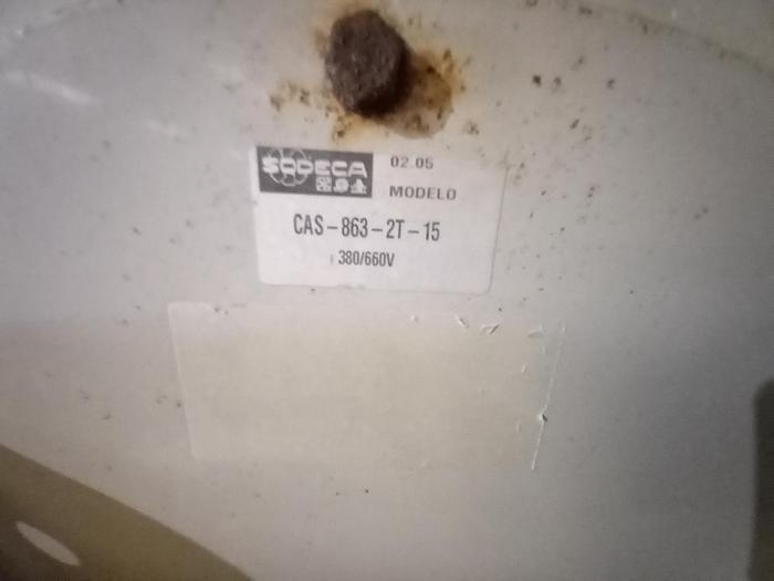 Used Ventilador Sodeca  CAS-863-2T-15