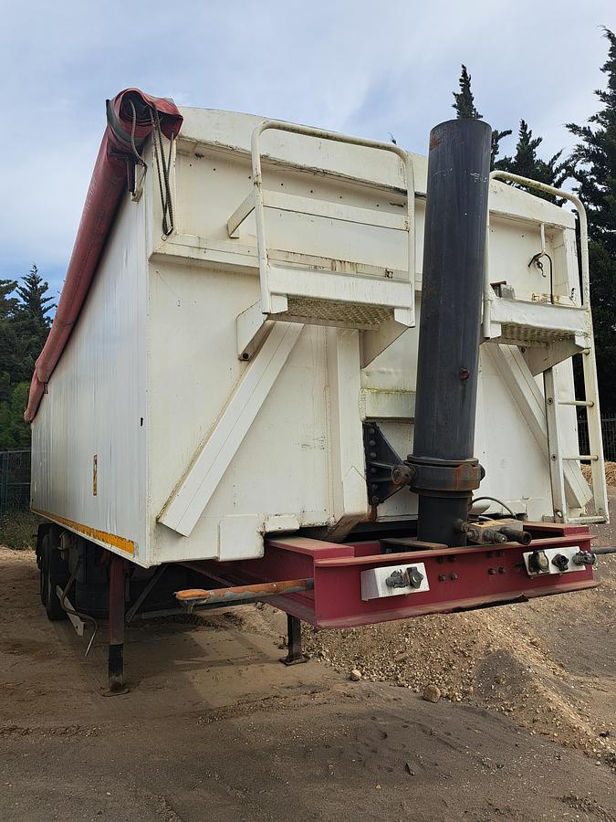 Used Semi reboque basculante de alumínio BENALU