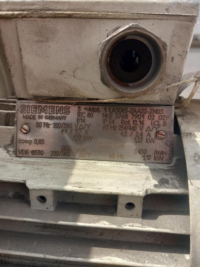 Used Ventilador S&P de 1,7 Kw
