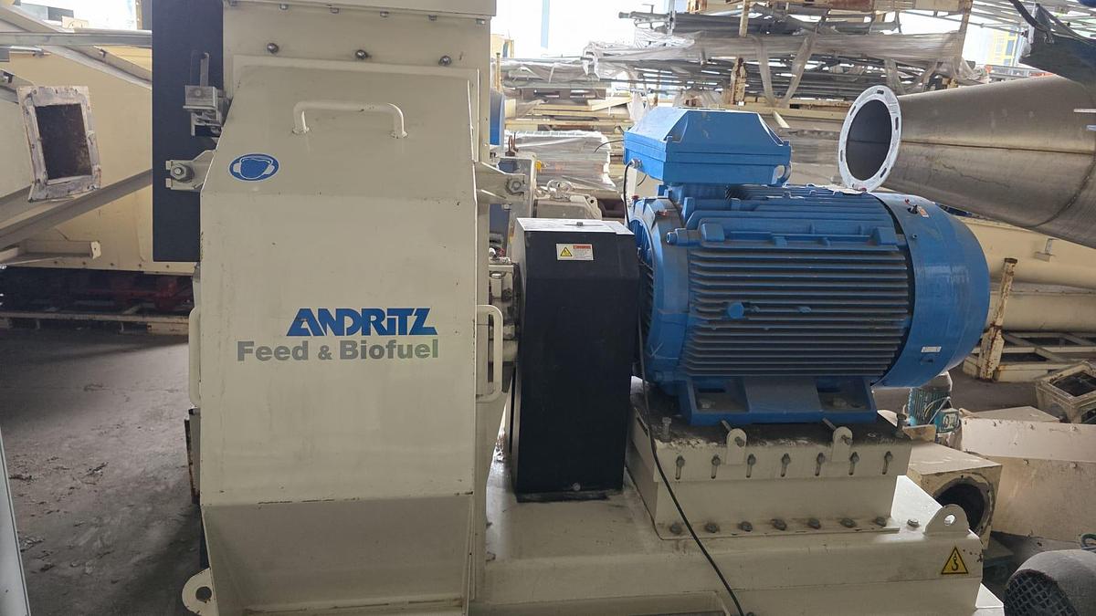 Used Moinho industrial de martelos Andritz OPT500