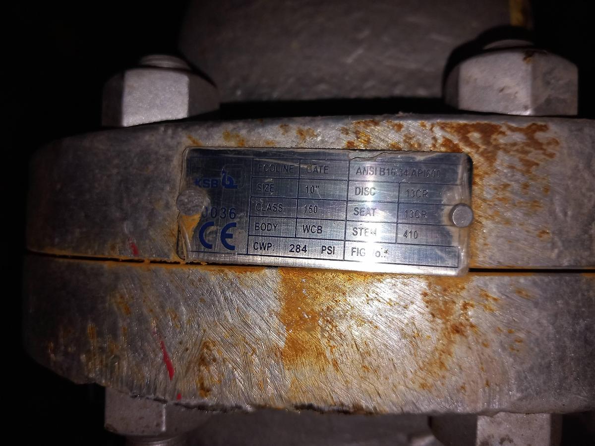 Used Valvula manual Amir KSB WCB FI 943 DN-220