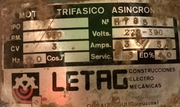 Used Guincho elétrico LETAG de 2,5 ton