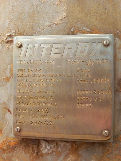 Used Depósito Inox Interox