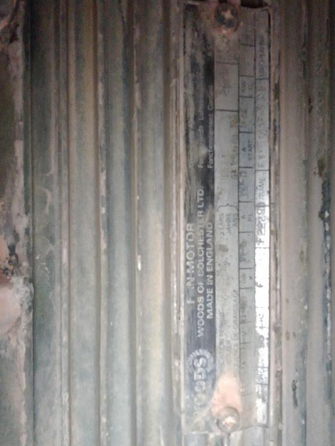 Used Ventilador Woods 5,7 Kw