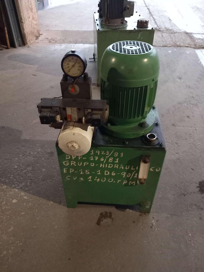 Used Centralina Hidráulica CEDISA EP 15 1 D 6