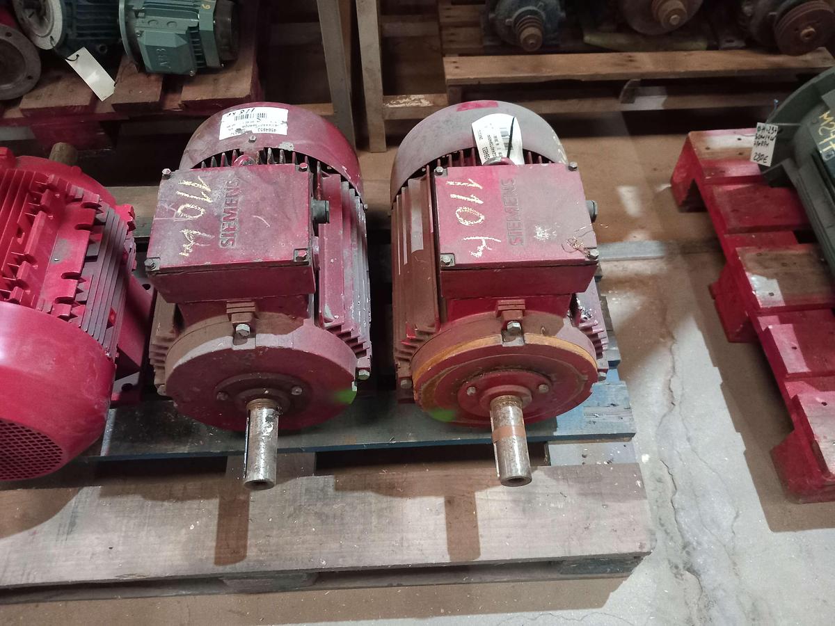 Used Motor elétrico industrial Siemens 15 CV