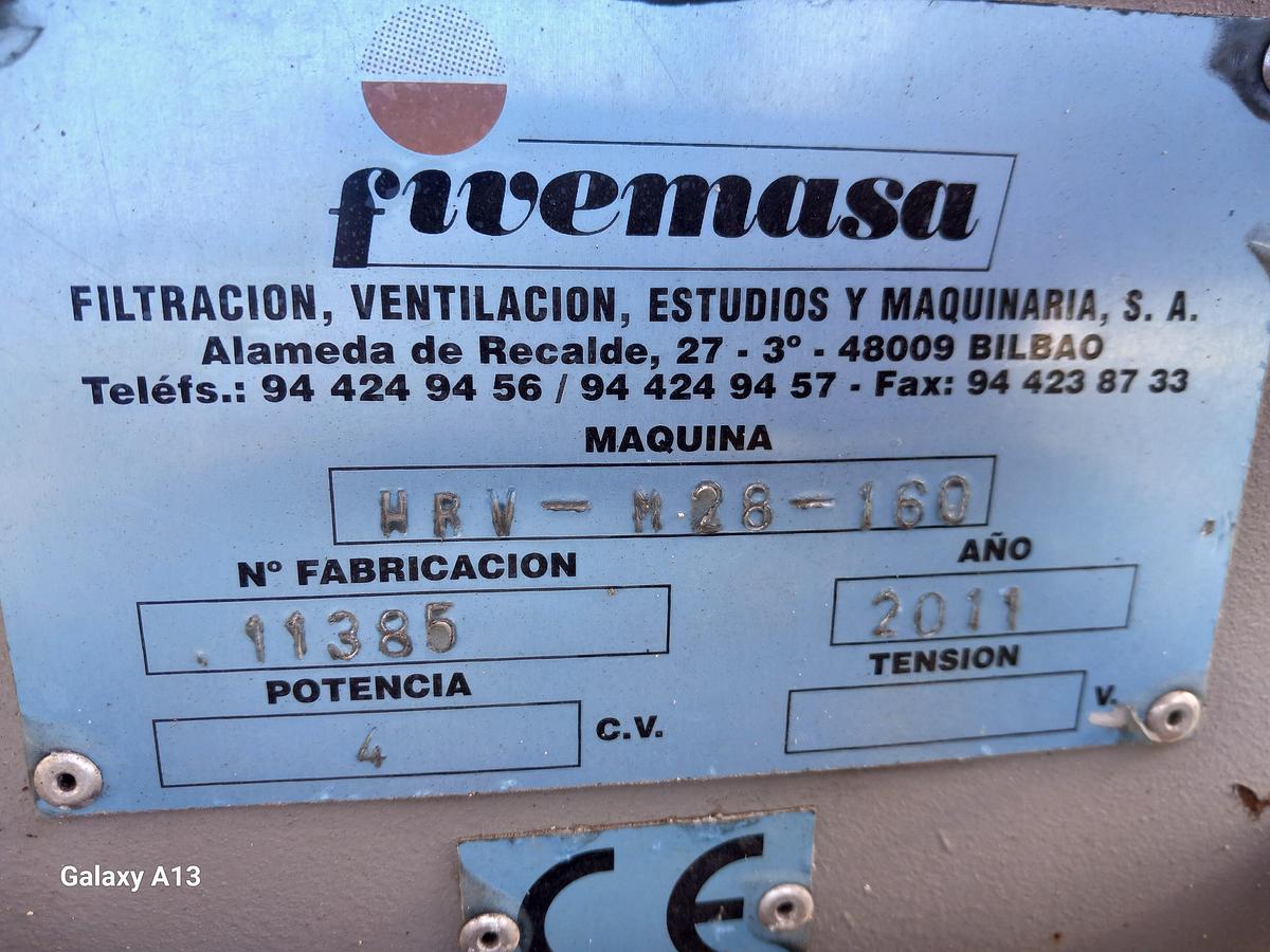 Used Ventilador Fivemassa HRV-M28-160