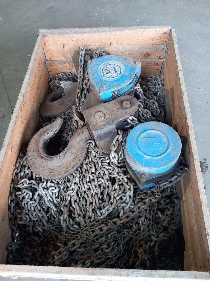 Used Guincho manual Tractel 20Tn